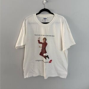 White Austin Powers Graphic T-Shirt